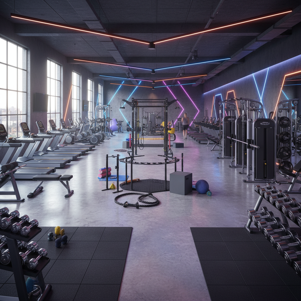 Profesjonalny trening na siłowni